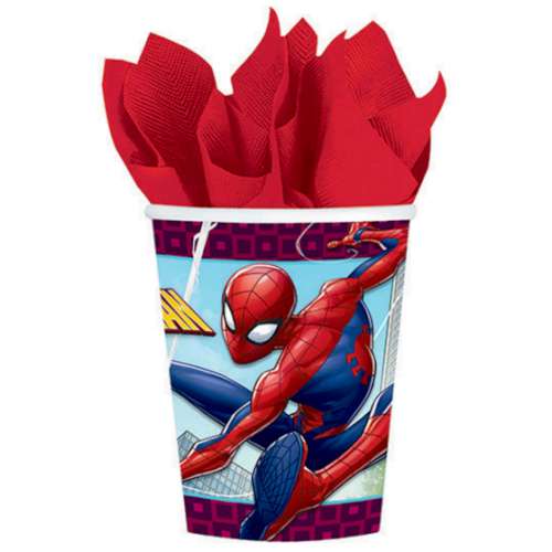 Spiderman Party Cups - Click Image to Close